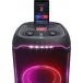 Enceinte de soirée Bluetooth® Partybox Ultimate 1100W Etanche Lumineuse Poignée et roulettes de transport Noire