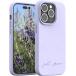 Coque iPhone 14 Pro Natura Eco-con&ccedil;ue Lavande
