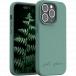 Coque iPhone 14 Pro Natura Eco-con&ccedil;ue Night Green