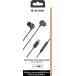 USB C In-Ear Earphones Black with Remote control and Micro Bigben