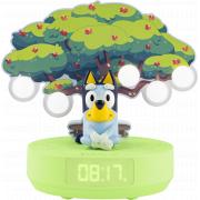 Réveil avec veilleuse Affichage digital 3 mélodies + 1 bruit blanc Bluey