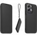 Folio Xiaomi Redmi 17 4G/5G Premium + Dragonne assortie Made for Xiaomi Noir