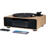 Micro chaine Bluetooth® 60W FM CD/MP3 Platine Bois