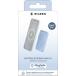 Powerbank sans fil Magnétique MagSafe 5000mAh 2 ports USB A+C 10W Qi Bleu
