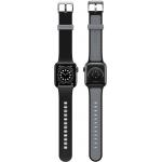 Bracelet Apple Watch 38-40-41mm Silicone 138 à 205mm 38-40-41mm Noir