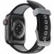 Bracelet Apple Watch 38-40-41mm Silicone 138 à 205mm 38-40-41mm Noir