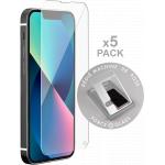 Pack de 5 Verres de protection écran iPhone 13 mini Pour machine de pose + Garantie à vie