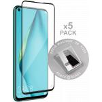 Pack de 5 Verres de protection écran Huawei P40 Lite 2.5D Pour machine de pose + Garantie à vie