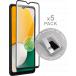 Pack de 5 Verres de protection &eacute;cran Xiaomi Redmi 10 2.5D Pour machine de pose + Garantie &agrave; vie