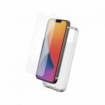 Pack 2 en 1 Coque iPhone 13 / 14 Souple Transparente + Protège écran