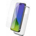 Pack iPhone 14 Pro Coque Transparente + Verre trempé Bigben
