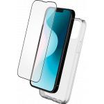 Pack 2 en 1 Coque iPhone 16 Souple Transparente + Protège écran 2.5D + SmartFrame™ - Certifié GRS