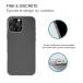 Pack 2 en 1 Coque iPhone 16 Pro Max Souple Transparente + Protège écran 2.5D + SmartFrame™ - Certifié GRS