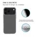 Pack 2 en 1 Coque iPhone 18 Pro Max / 17 Pro Max Souple Transparente + Prot&egrave;ge &eacute;cran 2.5D + SmartFrame&trade; - Certifi&eacute; GRS