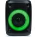 Enceinte Karaoké Bluetooth® Party HP S 30W Lumineuse avec 1 micro filaire Noire  Enceinte Karaoké Bluetooth® Party HP S 30W Lumineuse avec 1 micro filaire Noire