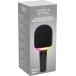 Microphone Enceinte Bluetooth® Party MIC 15W Karaoké avec effets lumineux Noir