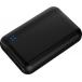 Powerbank 10000mAh 3 ports USB 2A+C 20W PD/QC Noir