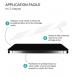Pack de 2 Protège Caméras iPhone 12 Verre trempé
