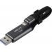 Clé USB 3.0 + Lightning 64GB OTG Noire