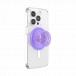 Support PopGrip Premium MagSafe Stand et Selfie Translucide Lavender