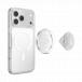 Support PopGrip Premium MagSafe Stand et Selfie Opalescent Transparent