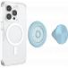 SmartphoneMount PopGrip MagSafe Stand and Selfie Blue Sigh