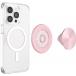 Support PopGrip Magnétique Stand et Selfie Dusty Rose