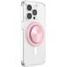 Support PopGrip Magnétique Stand et Selfie Dusty Rose