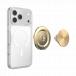 Support PopGrip Kick-Out Premium MagSafe Stand et Selfie Aluminium Radial Gold