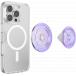 Support PopGrip Premium MagSafe Stand et Selfie Iridescent Iridescent Lavender