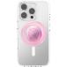 Support PopGrip Premium MagSafe Stand et Selfie Iridescent Iridescent Blush Pink