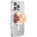 Support PopGrip Premium MagSafe Stand et Selfie Radial Rose Gold
