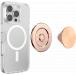 SmartphoneMount PopGrip Premium MagSafe Stand and Selfie Radial Rose Gold