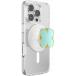Support PopGrip Premium Enamel MagSafe Stand et Selfie Clover Mint