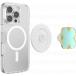 Support PopGrip Premium MagSafe Stand et Selfie Enamel Clover Mint