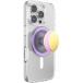Support PopGrip Premium Enamel MagSafe Stand et Selfie Waxing Moon Lilac