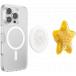 Support PopGrip MagSafe Stand et Selfie Squishy Tidepool Star Gold