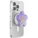 Support PopGrip MagSafe Stand et Selfie Squishy Tidepool Daisy Lavender