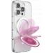 Support PopGrip Kick-Out Premium MagSafe Stand et Selfie Translucide Baby Pink