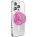 Support PopGrip Kick-Out Premium MagSafe Stand et Selfie Translucide Baby Pink