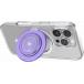 Support PopGrip Kick-Out Premium MagSafe Stand et Selfie Translucide Dusty Purple