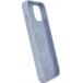 Coque MagSafe iPhone 14 Plus Icon Silicone Bleue