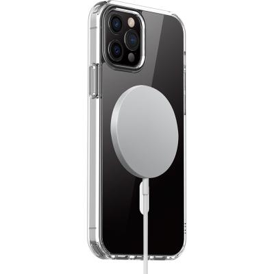 Coque Apple iPhone 13 Compatible MagSafe Hybride Transparente Bigben