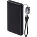 Powerbank Rapid 10000mAh 2 ports USB C+A 22.5W PD/QC C&acirc;ble int&eacute;gr&eacute; Noir