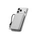Powerbank sans fil MagSafe Freedom 10000mAh 15W Qi 1 port USB C 20W PD/QC + C&acirc;ble attach&eacute; Argent