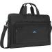 Sacoche PC 17.3" + Compartiments Noire