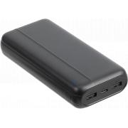 Powerbank 20000mAh 4 ports USB 2A+C+micro USB 10W Noir