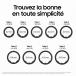 Baguier Samsung 9 tailles Noir Samsung