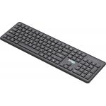 Clavier Bluetooth&reg; Cyclee + Mini r&eacute;cepteur USB A et USB C 2.4Ghz Noir
