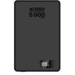 Powerbank sans fil MagSafe Slim Magnee 5000mAh 1 port USB C 15W Qi2 Stand retractable Noir
